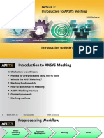 Introduction To Ansys Meshing 16.0 PDF