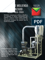 Modulo de Molienda y Tamizado Mdmt-45x-200x