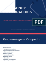 Emergency Orthopaedics