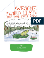 The Most Awesome Word List English Free PDF