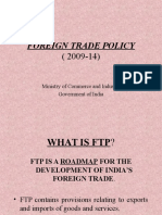 Foreign Trade Policy 2009-14-2011