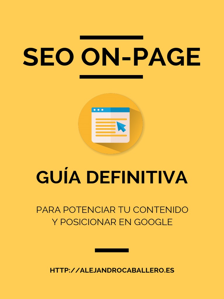 Guía Completa de SEO On-Page | PDF | Posicionamiento en buscadores | Google