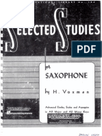Saxophone Voxman Studies PDF