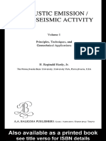 Acoustic Emission-Microseismic Activity PDF