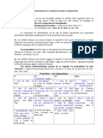 Fiche Eleve Prep Et Conj