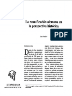 La Reunificación Alemana en La Perspectiva Histórica PDF