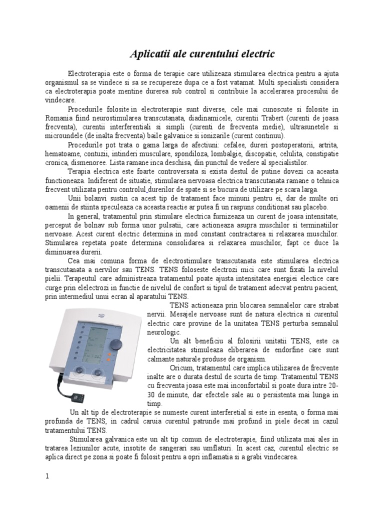 heat Composer doubt Aplicatii Ale Curentului Electric in Aparate | PDF