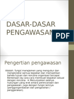 Dasar Dasarpengawasan 