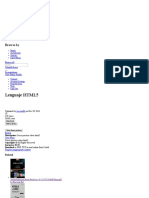 Lenguaje HTML5