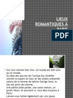 Lieux Romantiques à Paris