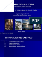 Curso Hidrologia Cuenca Hidrografica - CAPITULO SEGUNDO -1 -1