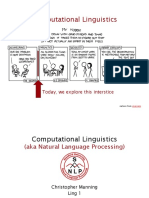 Computational Linguistics - Resumen