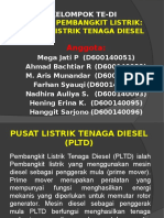 Sistem Pembangkit Listrik Tenaga Diesel (PLTD