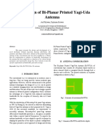 Novel Design of Bi-Planar Printed Yagi-Uda Antenna-Asifrizwan