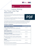 True Story of Three Little Pigs - Persuasive Lesson