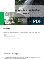 Adhesion Test For Layflat Hoses PDF