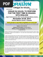 Download Cirque du Soleil at the General Motors Centre by GMCentre SN33912764 doc pdf