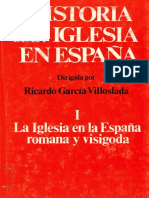 01 Garcia Villoslada, Ricardo - Historia de La Iglesia en España PDF