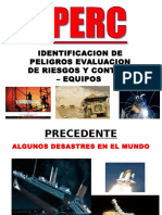 EXP. IPERC Taller Seguridad - Equipos Pesados