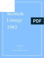 Scottish Liturgy 1982 With Propers