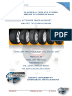 General Tyre Internship Report