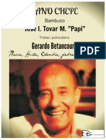 MANO CHEPE. Bambuco. José I. Tovar M. Transc. para Piano, Gerardo Betancourt.