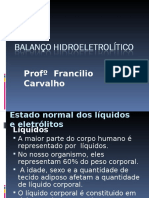 Balanço Hidroeletrolítico