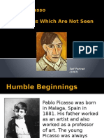 Pablo Picasso and The Things Which Are Not Seen