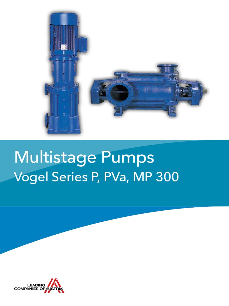 Multistage Pumps | PDF | Bearing (Mechanical) | Pump
