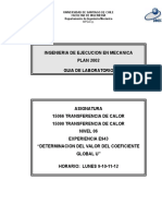 E943 Determinación Del Valor Del Coeficiente Global U