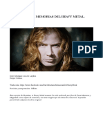 Mustaine Dave - Memorias Del Heavy Metal PDF