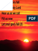 Let Your Glory Fall