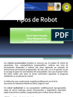 Robots industriales: clasificación y generaciones