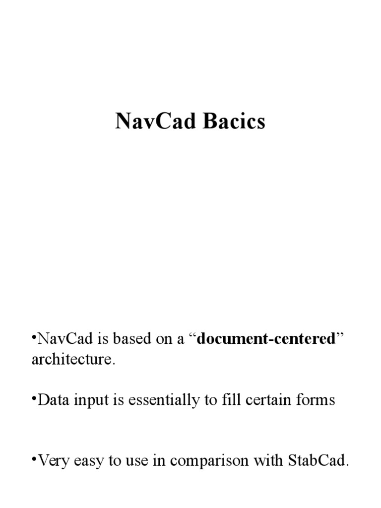 NavCad Basics: User Guide and Features | PDF | Art | Computers