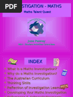 Understanding Mathematical Investigations | PDF | Teaching Mathematics ...