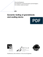 Dynamic Testing Grandstands