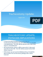 Tracheostomy Update