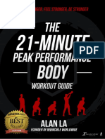 The 21minute Peak Performance Body Workout Guide