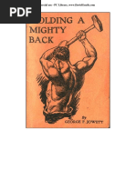 Jowett Molding a Mighty Back