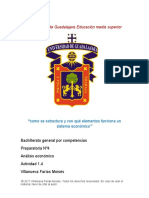 como se estructura y con que elementos funciona un sistema económico