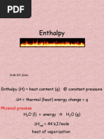Enthalpy | PDF | Enthalpy | Physical Sciences
