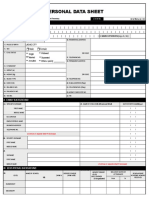 PDS Form