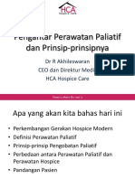 Principles of Palliative Care (ID)