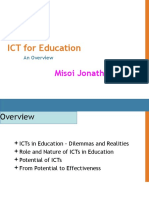ICT For Education: Misoi Jonathan