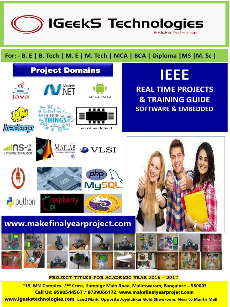 Final Year Projects in Wireless Networks | PDF | Wireless Sensor ...