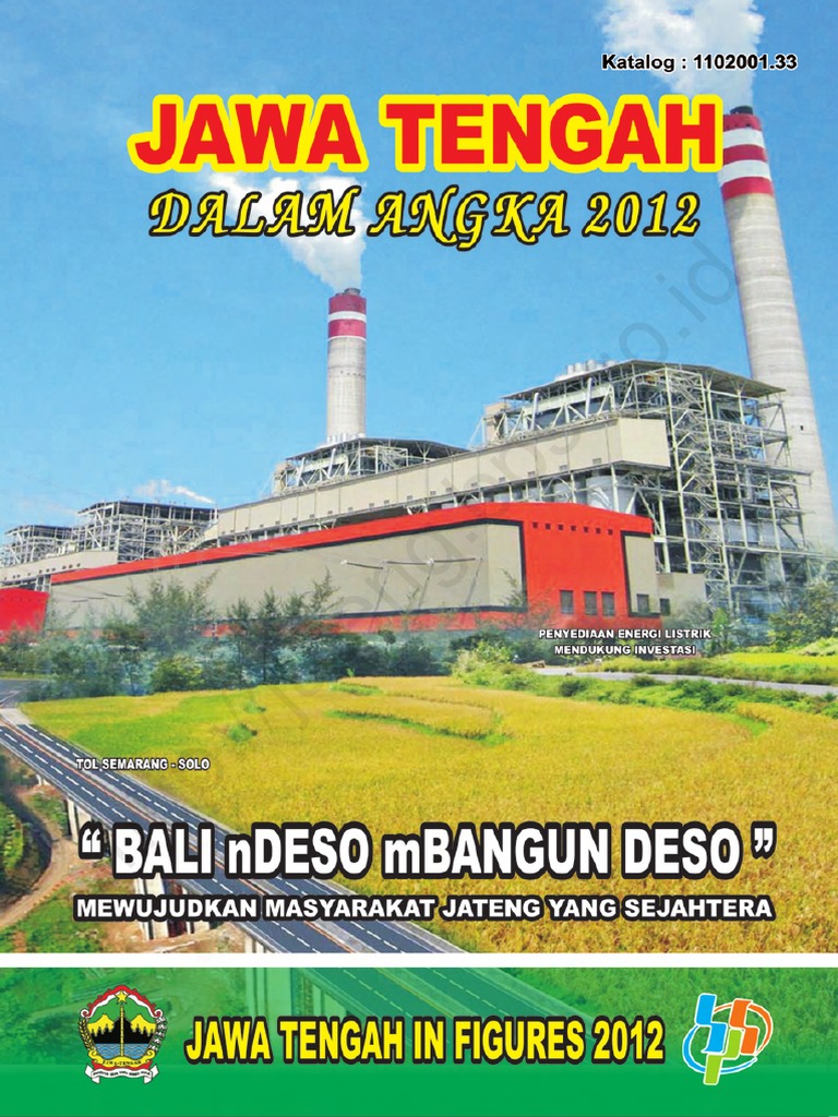 Jawa Tengah Dalam Angka 2012 PDF PDF
