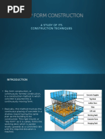 Slip Form Formwork