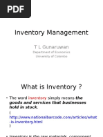 Inventory Management - 2015 - TLG.ppt