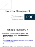 Inventory Management - 2015 - TLG