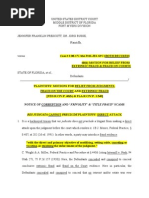 Res Judicata, 60 (B) Motion, 2 08-CV-364-FTM-JES-SPC